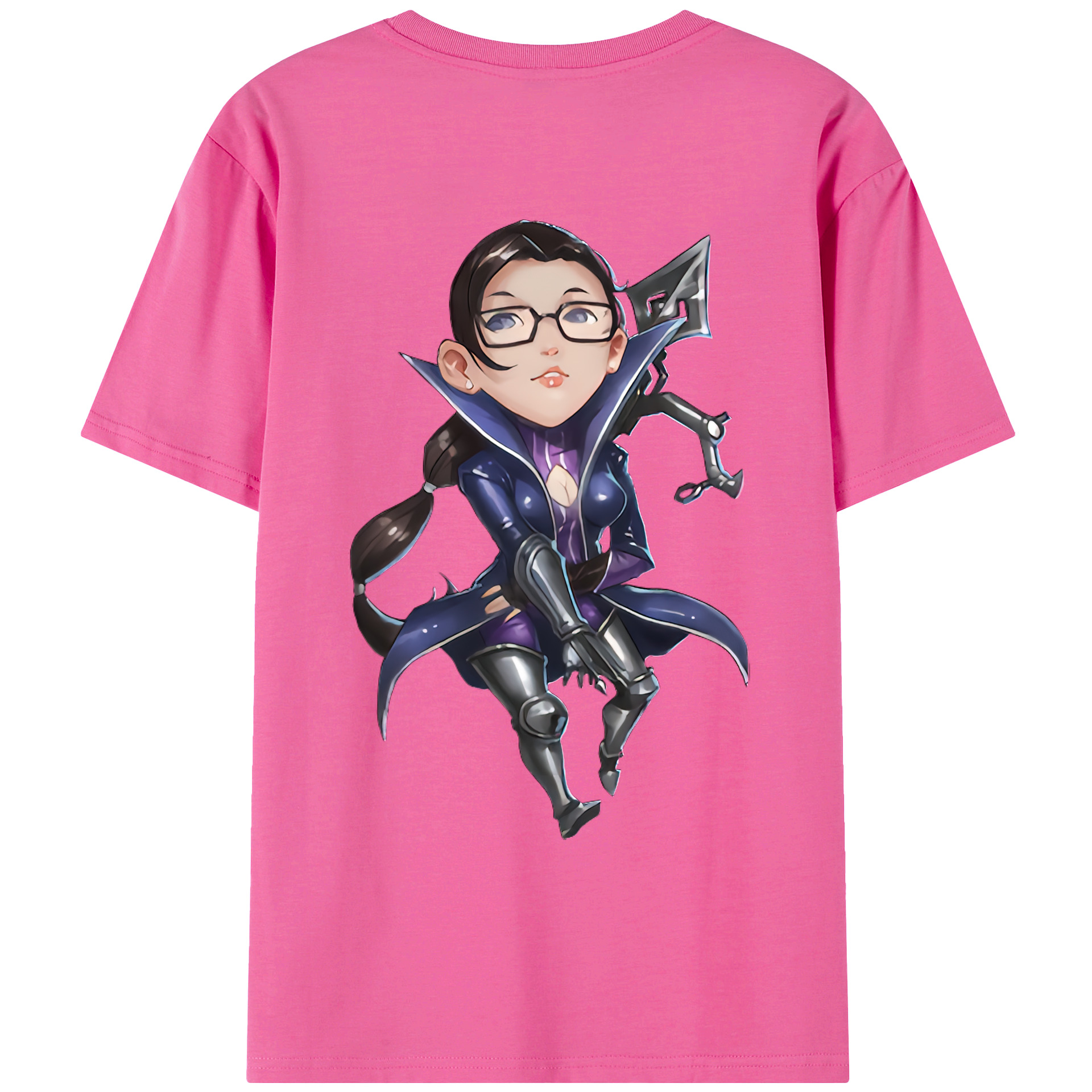 リーグ・オブ・レジェンド League of Legends LOL レディース半袖Tシャツ(バックプリント)